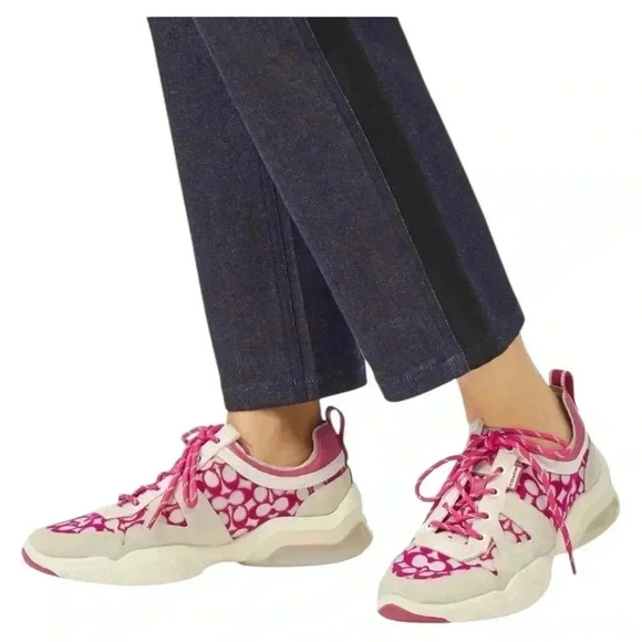Coach City Sole Runner G4972 Size US 5.5B, EUA 36 Color Hyacinth Pink NEW - Picture 8 of 9